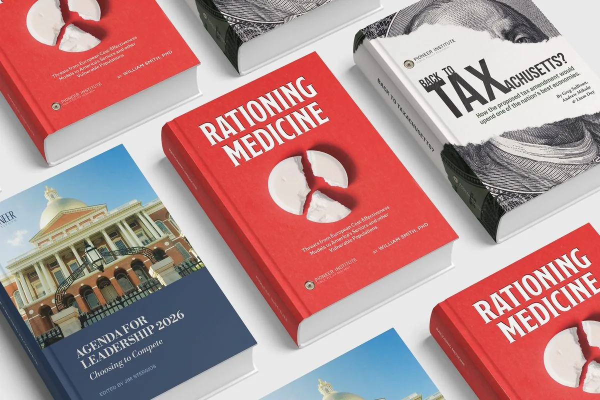 Pioneer Institute book covers